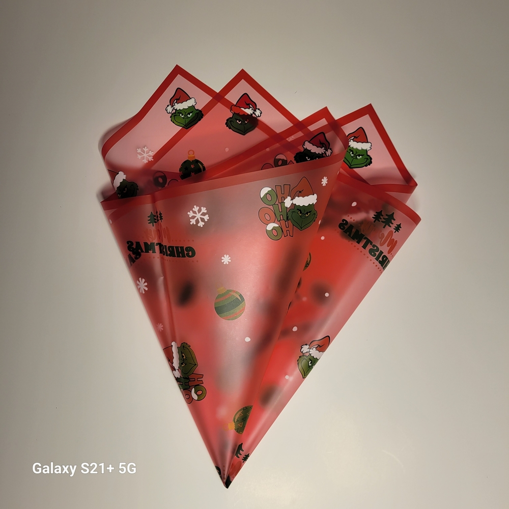 Festive Red Christmas Party Wrapping Sheets